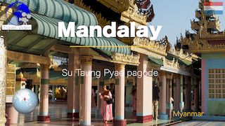 Mandalay, Su Taung Pyae-pagode • Myanmar
